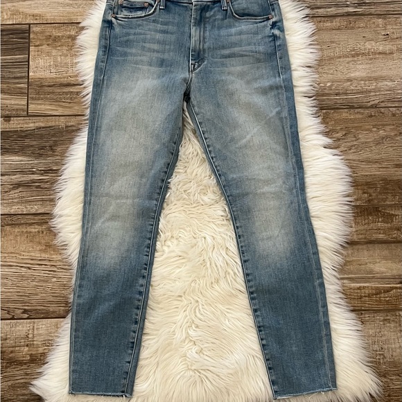 MOTHER high waisted the looker ankle fray 30 NWT - Picture 3 of 11